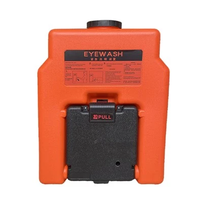 Ommaviy 15 gallon portativ ko'z yuvish stantsiyasi